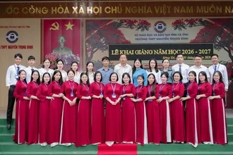  THPT NGUYỄN TRỌNG BÌNH – KHAI GIẢNG NĂM HỌC 2026–2027 